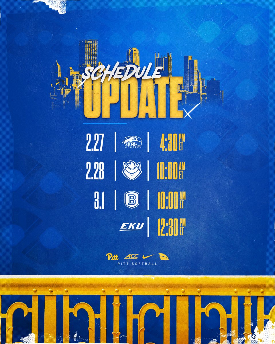 Pitt Softball tweet media