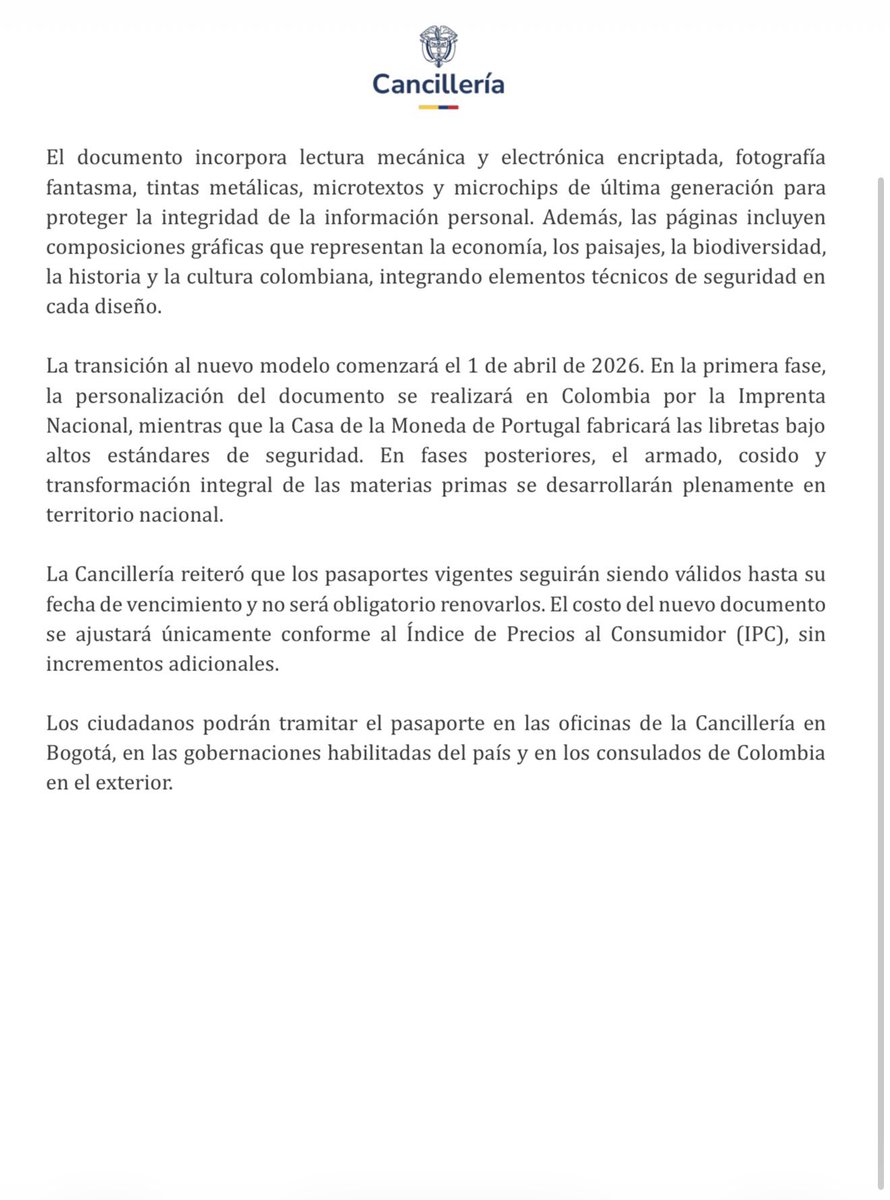 Colombian Embassy UK tweet media