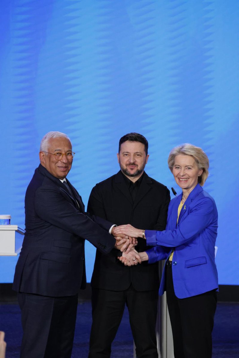 Dear President <a href="/ZelenskyyUa/">Volodymyr Zelenskyy / Володимир Зеленський</a>, it is clear that the future of a democratic and prosperous Ukraine is in the EU.

You have made a lot of progress in your reform efforts under the toughest of circumstances. 

Now, Ukraine must keep pushing forward.

Keep strengthening its