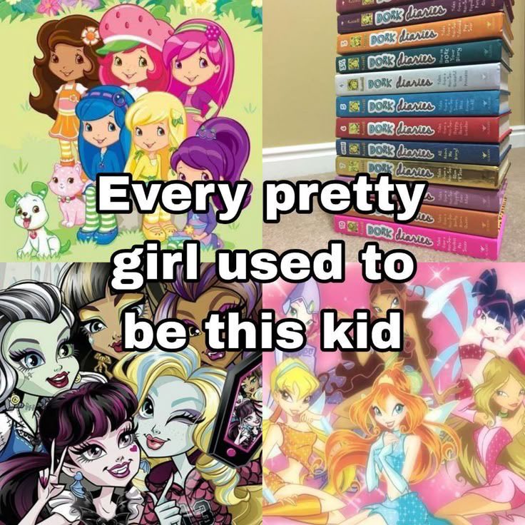 Every pretty girl used to be this kid