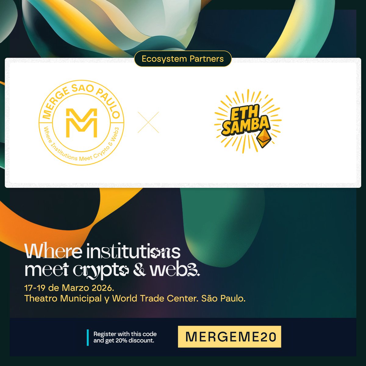 ETHSamba 🔜 Merge São Paulo 🇧🇷 tweet media