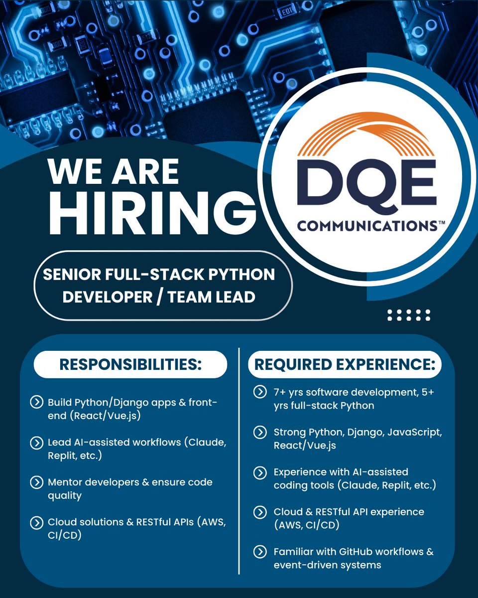DQE Communications tweet media