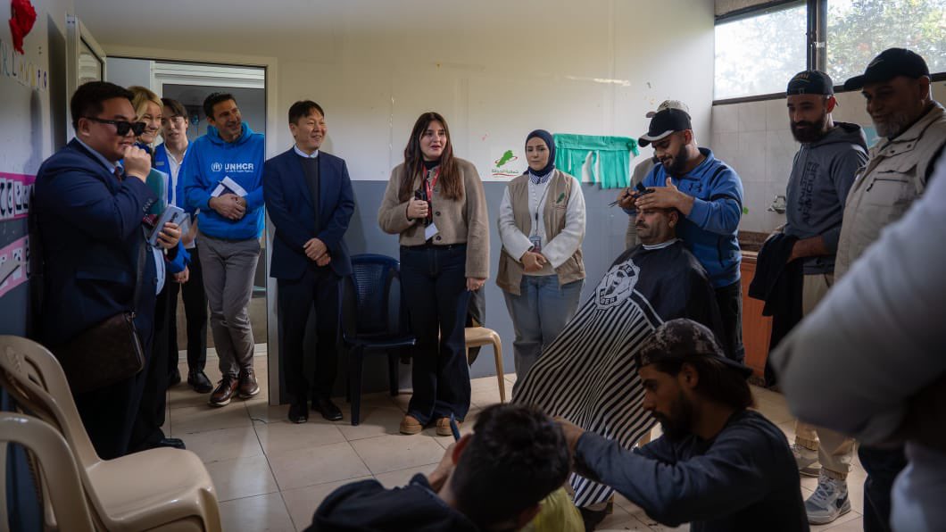Korea_Leb_Syr's tweet photo. Ambassador Geon visited UNHCR’s operations in Tripoli to witness firsthand how 🇰🇷 generous contribution is sustaining life-saving cash assistance &amp; vital protection services for Syrian refugees living in informal settlements &amp; community development centers. https://t.co/Bv2fRPz4Jv