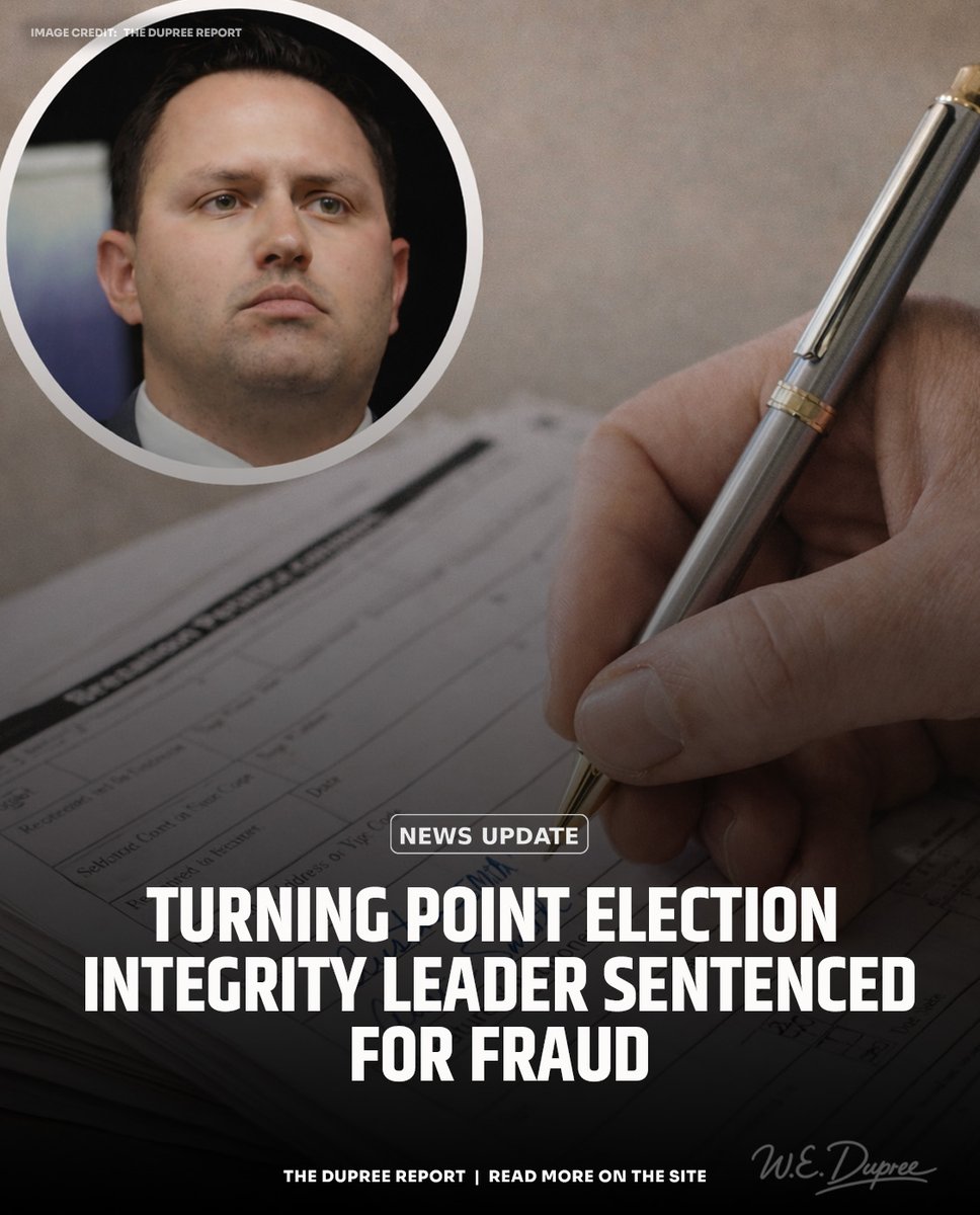 RealWayneDupree's tweet image. 🏛️ He campaigned on election integrity — then forged 100+ signatures including a dead woman's name. What happened to Austin Smith? #ElectionFraud #TurningPoint #Arizona #TruthOverSpin

Details: thedupreereport.com/2026/02/smith-…