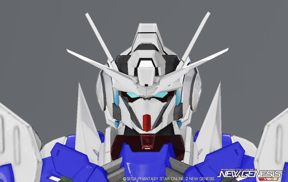 エクシア再現の顔を修正😃

#PSO2NGS_SS︎