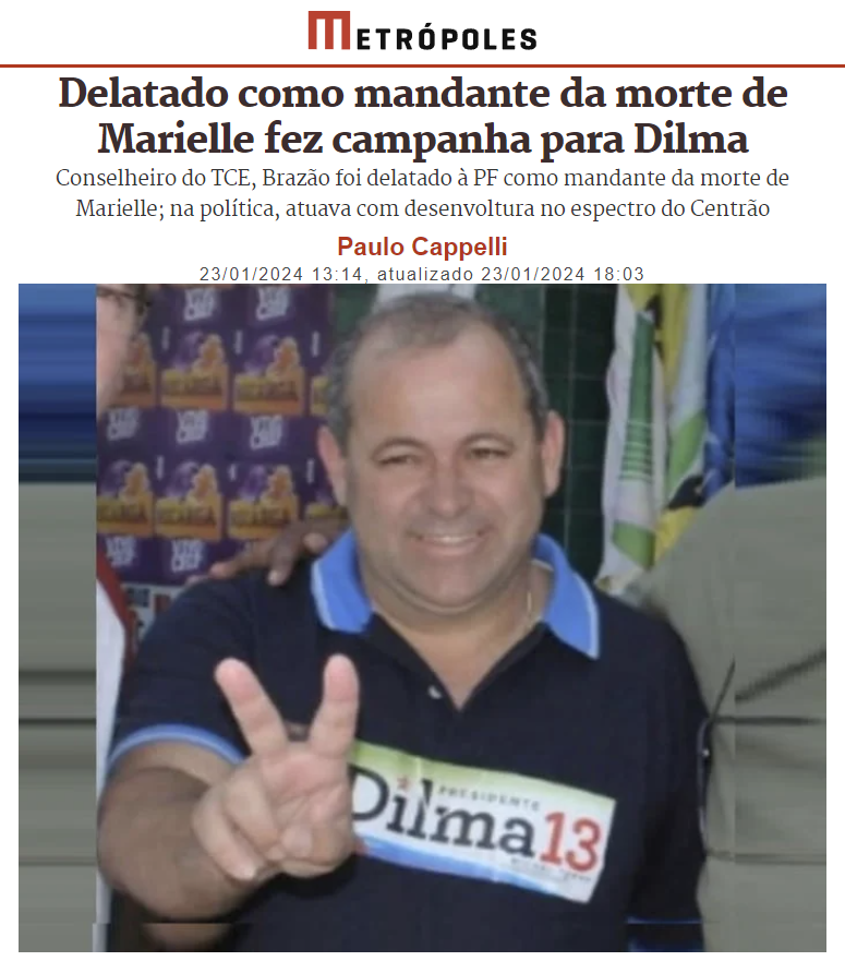 Rconstantino's tweet photo. Os petistas ficaram anos insinuando ou afirmando que Bolsonaro tinha ligação com a morte de Marielle, e depois da prisão de Brazão, repentinamente, perderam o interesse pelo tema... https://t.co/8uCMTMKnQy