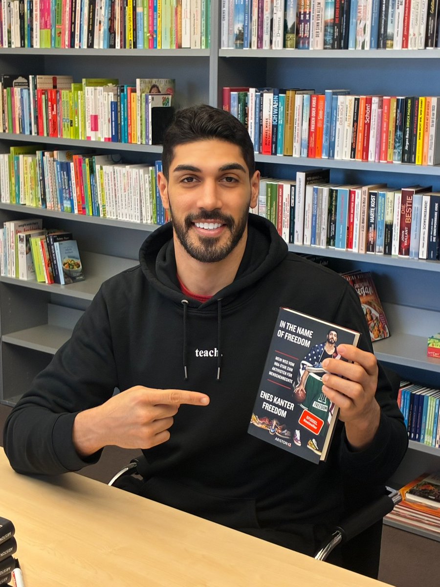 Enes Freedom Book tweet media