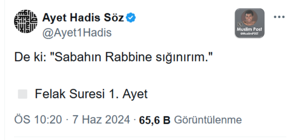 Muslim Post tweet media