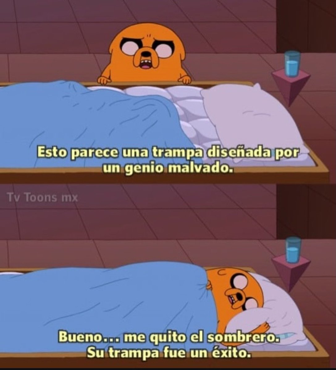 Yo cada vez que veo mi cama: