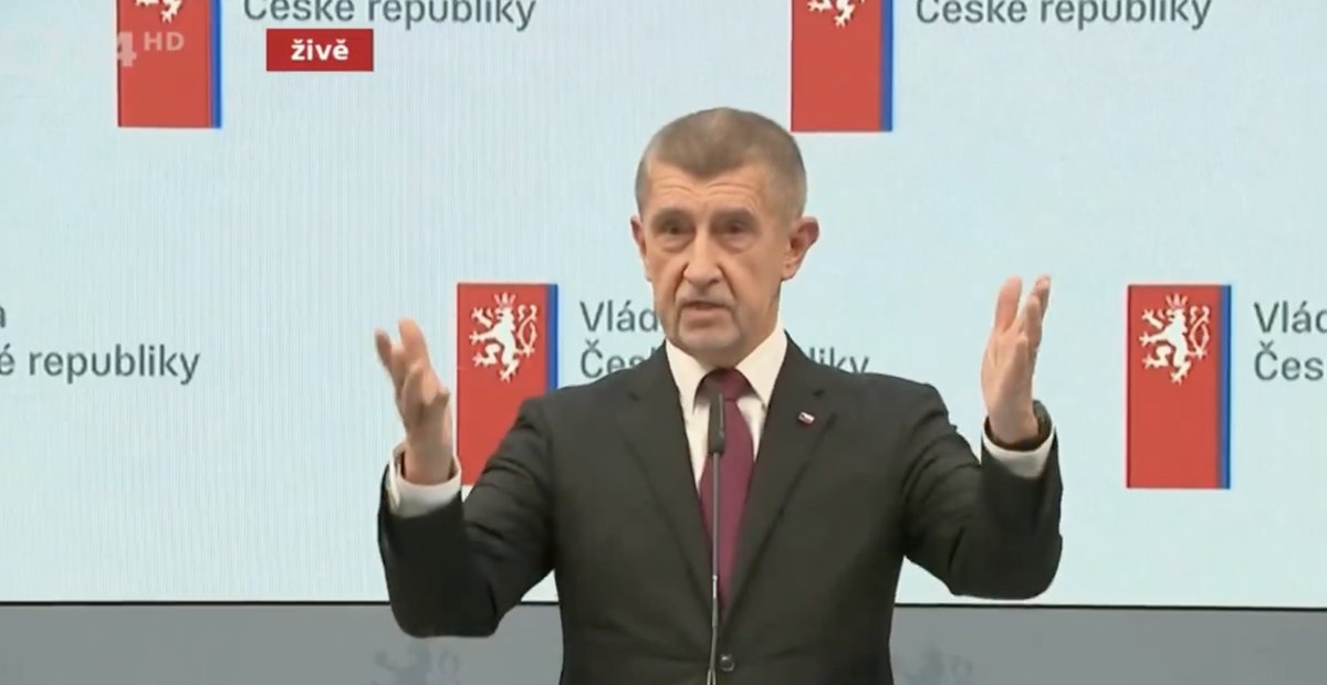 RSF_inter's tweet image. #Czechia: in response to a question from @novinkycz reporter Pavel Nadvornik about Ukraine, PM @AndrejBabis baselessly accused his outlet of “relentless lying”. RSF condemns this verbal attack and commends his colleague, @zdislavapokorna from the news site @enkocz, for stepping
