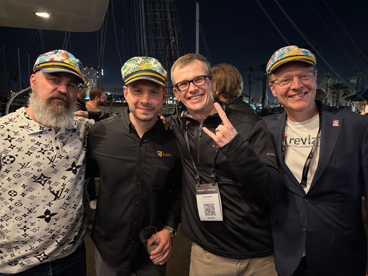 cupixinc's tweet image. We took @REVIZTO's Made Right welcome reception and turned it up a notch. 🛥️🎉 Great music, great drinks, and the best people in the industry — what a night!

Day one kicks off TODAY and we are locked in. Come find us! 🙌

#MadeRight #AEC #BIM #ConstructionTech #CupixBoatParty