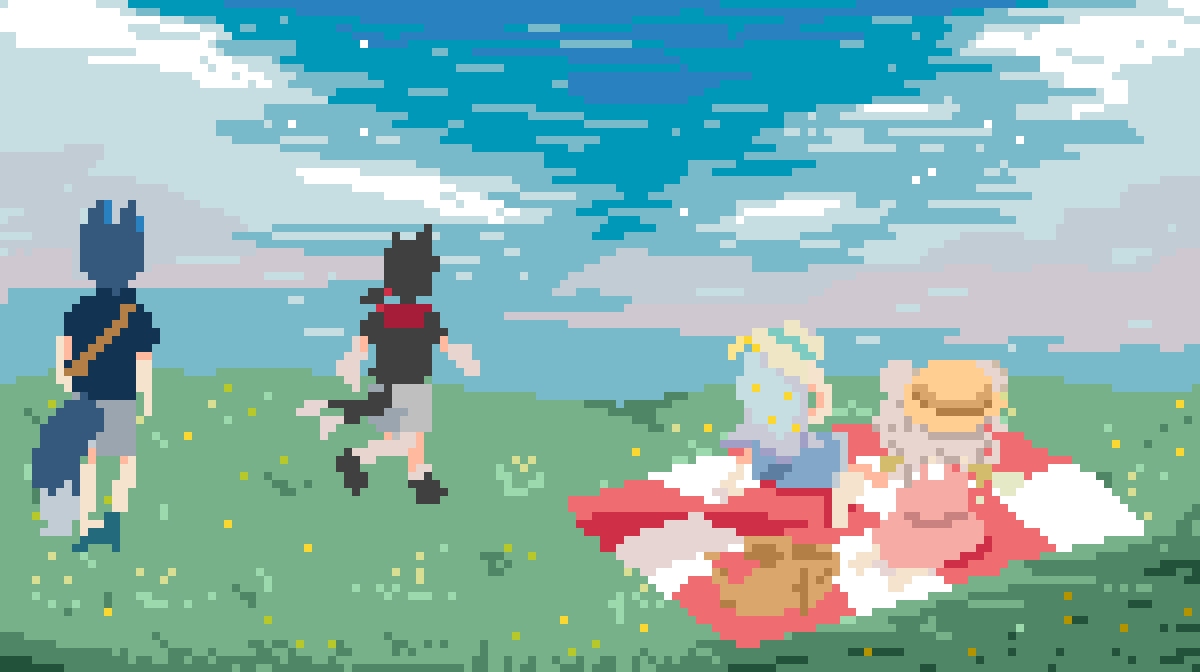 🦊🐈‍⬛⭐️🍡
#AoiCart #HyouART #Popo_Art #MaylynArt