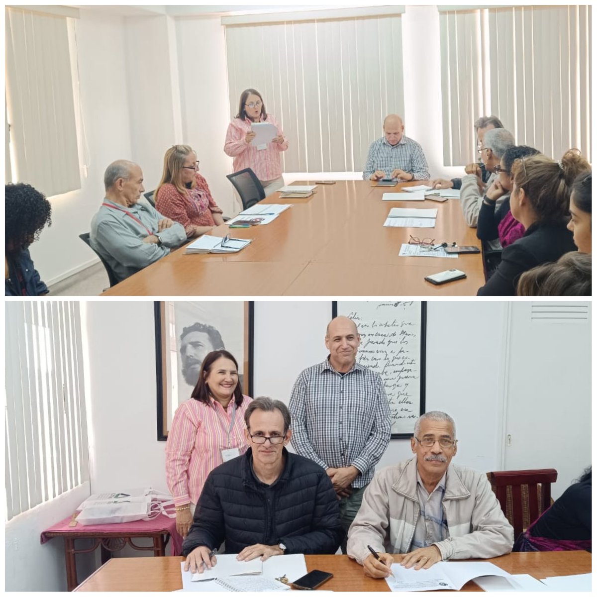 Presidido por vice ministro primer <a href="/citmacuba/">Ministerio de Ciencia, Tecnología y Medio Ambiente</a>, Rudy Montero Mata, culminó proceso de entrega y recepción de cargo de Director Jurídico, recibe el Dr. C. Leonel Caraballo Maqueira de Daimar Cánovas González,  promovido a viceministro.
Desde el Citma ¡éxitos en sus nuevas misiones!