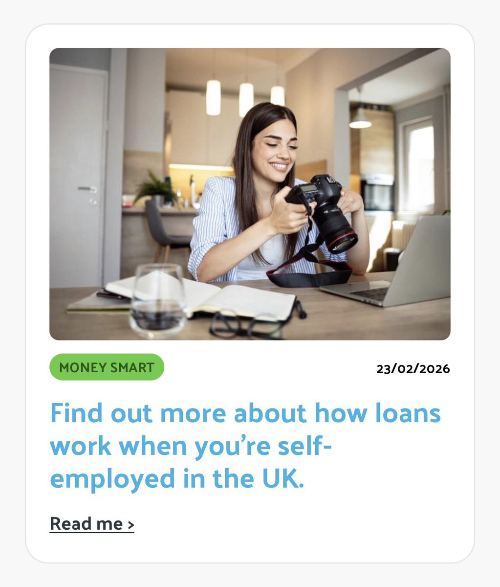 FastLoanUK's tweet photo. Self-employed and thinking about a loan? 🤔
Find out how lenders assess income, what documents you’ll need, and how to improve your chances of approval.

https://t.co/QNlx2RprPv

Read more 👇
#MoneySmart #SelfEmployedUK #UKBusiness #SmallBusinessUK #FinancialTips #UKLoans https://t.co/hRyv0FMwf4