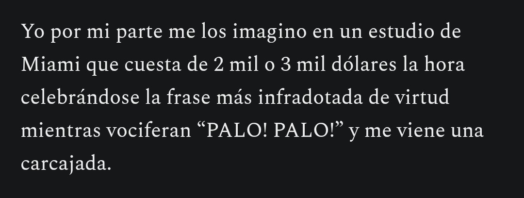 Cazzu era humillarlos, no matarlos.