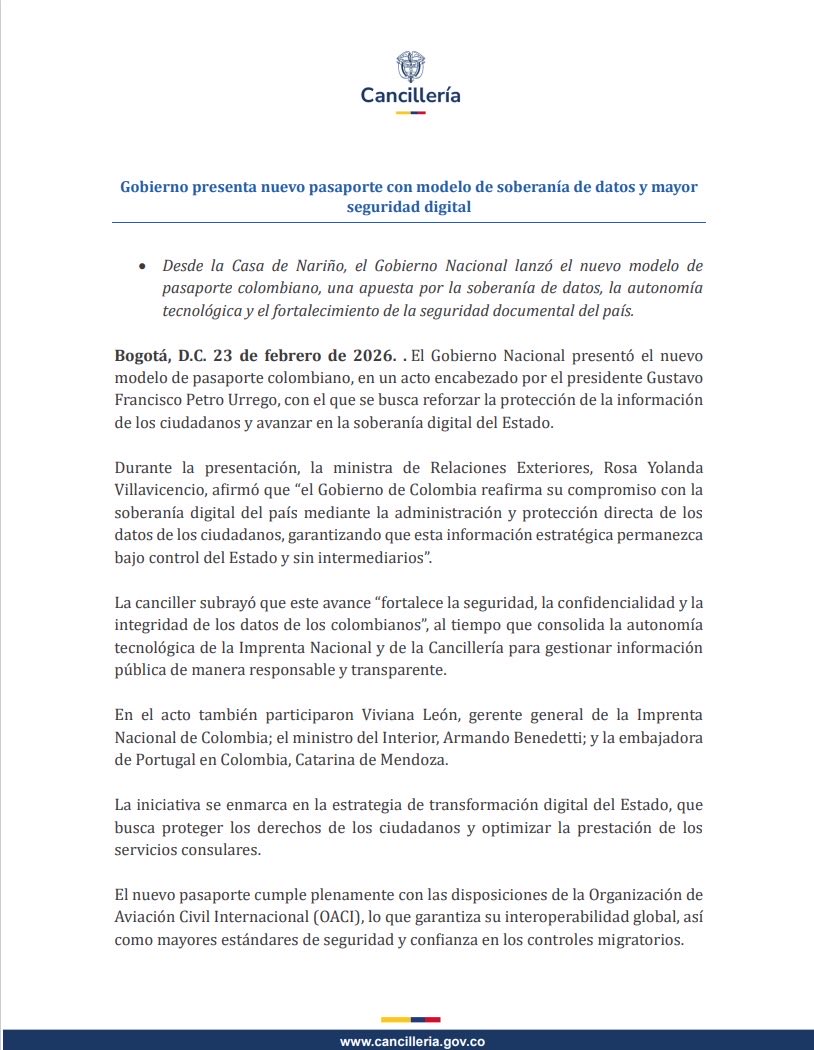 Embajada de Colombia en España tweet media