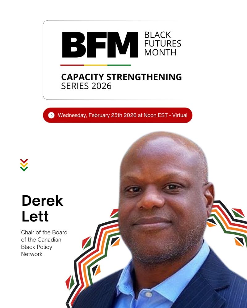 Canadian Black Policy Network tweet media