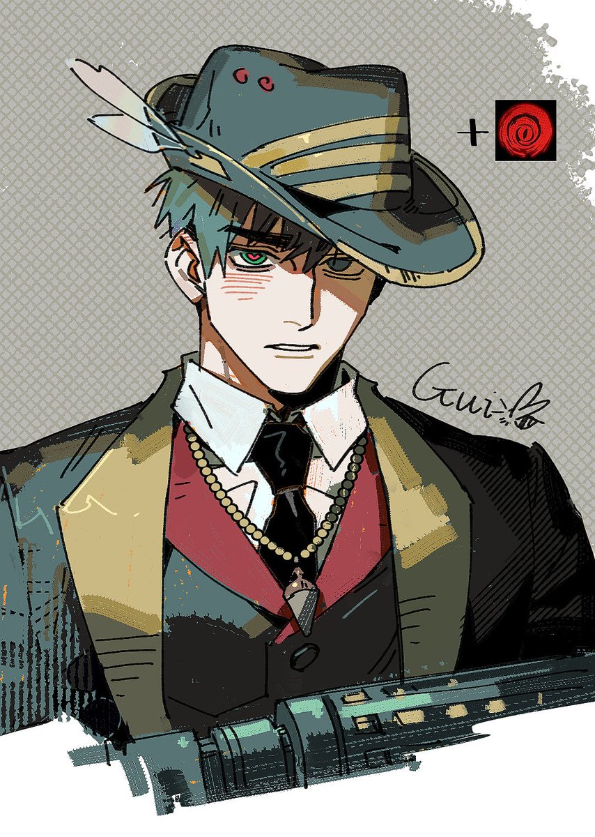 黑幕圖調亮幻視愛心眼
（我沒招了，這個髮型我畫的像哪個耽美漫畫裏抓來的）