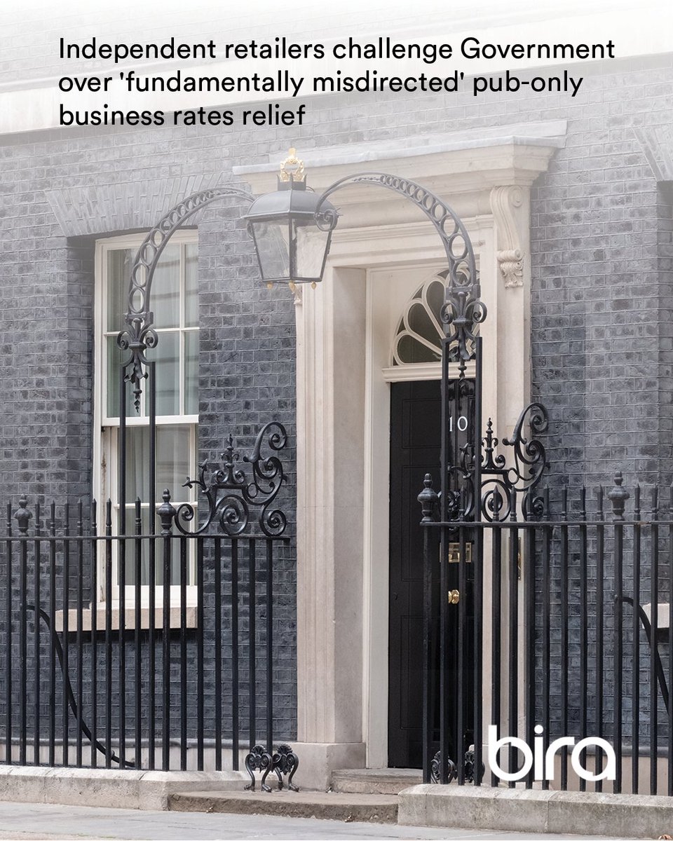 biraofficial's tweet photo. Supporting high streets means supporting all the businesses on them.

Bira has responded to the Government’s pub‑only business rates relief, questioning how retailers can be excluded when retail, hospitality and leisure share the same pressures. https://t.co/ksiouHgGET https://t.co/crf3ERM0pL