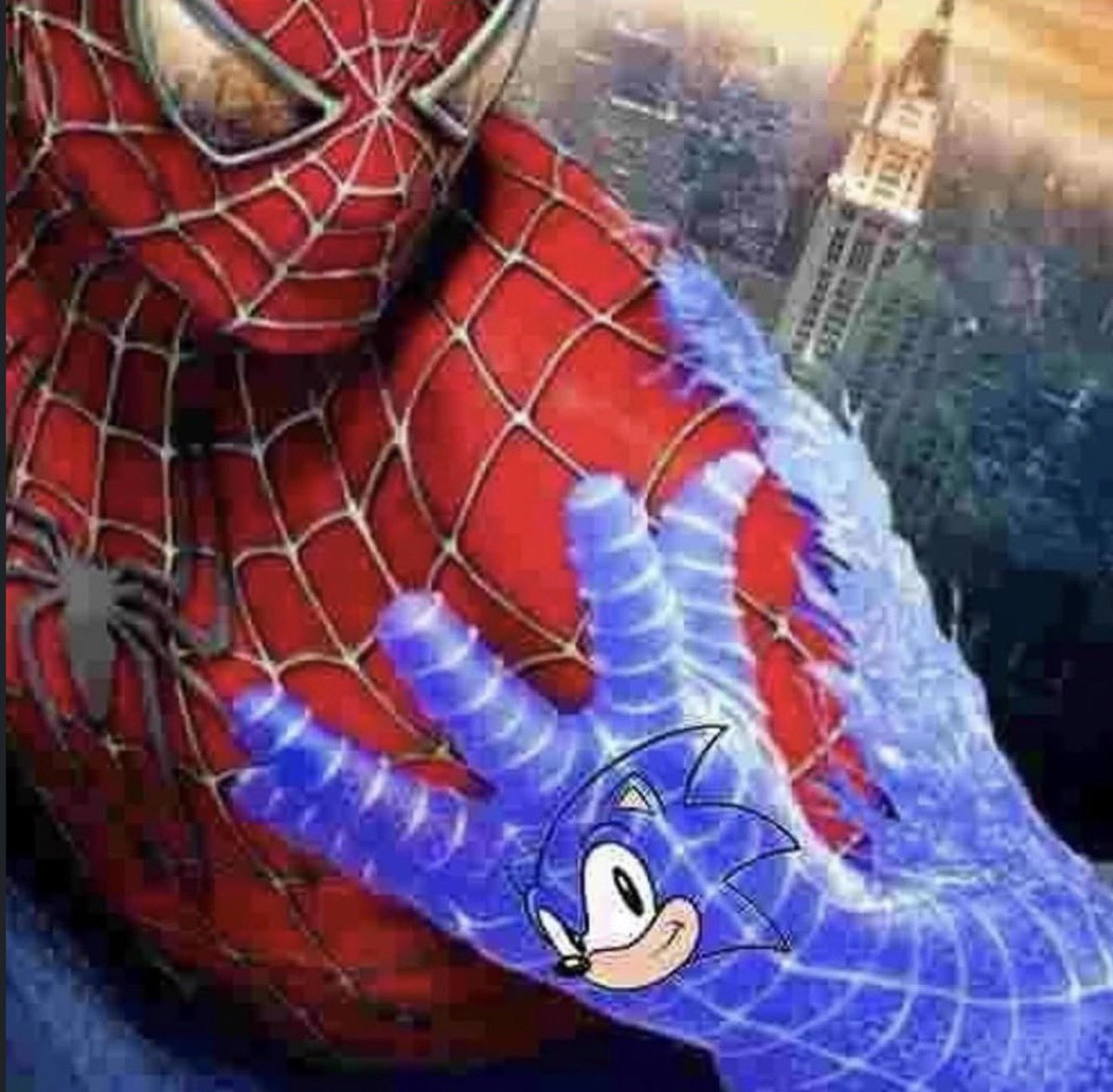 When my Sonic autism overtook the Spider-Man autism