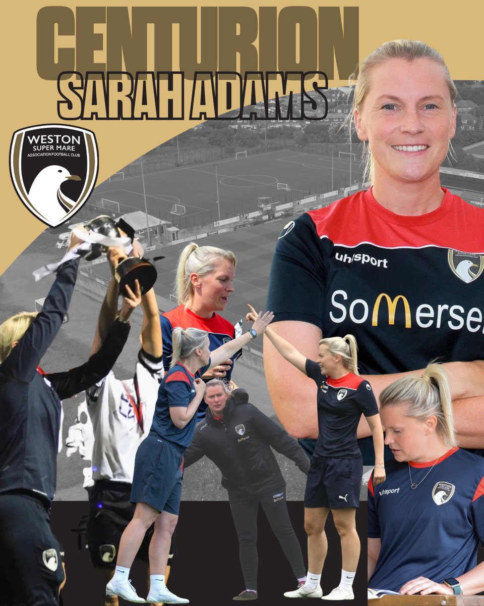 WsMAFCWomen1's tweet photo. 100 GAMES!

First team manager, Sarah Adams, has recently surpassed 100 competitive games at the helm for Weston-super-Mare AFC Women!

What an incredible achievement alongside all of her hard work and commitment 💪🏻

Congratulations, gaffer! 👏🏻🤝 https://t.co/5L6CM2P6Bq