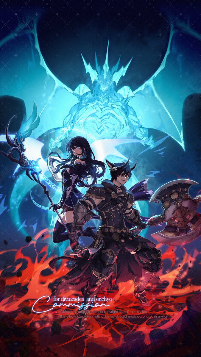 sakonlieur's tweet photo. FFXIV ✦  for divinesdea and oiichyo 

thank you so much! https://t.co/s5pKFN5H5n