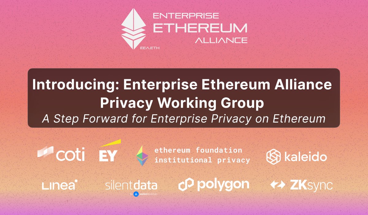 Enterprise Ethereum Alliance | eea.eth tweet media
