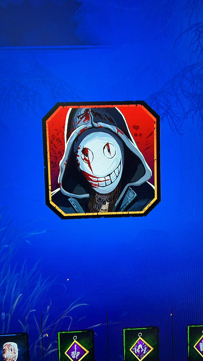 COFFINSLIME's tweet photo. Rolling my eyes, bhvr NEVER learns… why is the legion prestige JUST frank and not all of them? https://t.co/SgNxYoYdJT