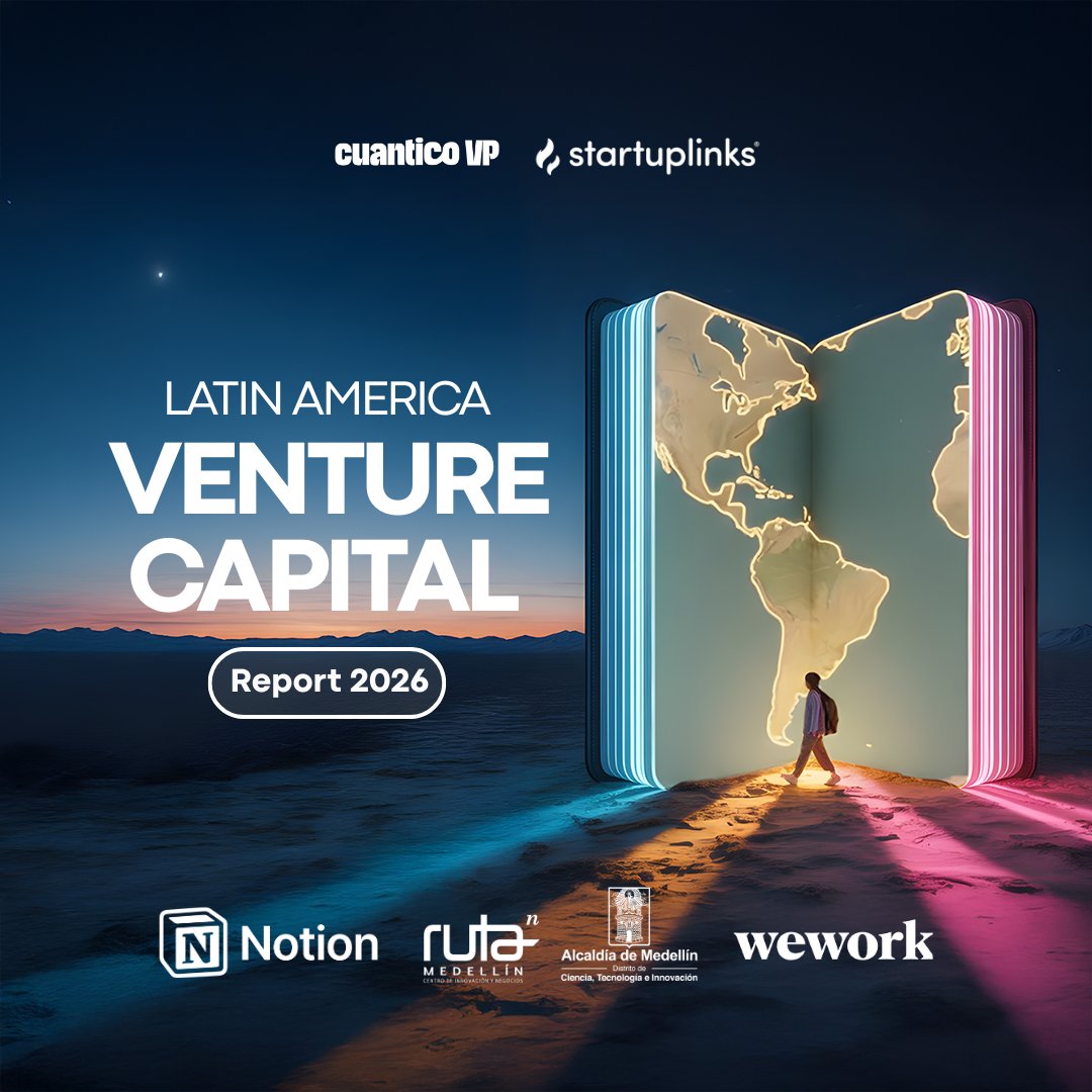 📊 ¿Qué países lideran? ¿Dónde está la liquidez? ¿Qué sectores están creciendo?

Conoce este jueves, 5 de marzo la presentación oficial del Latin America Venture Capital Report 2026, organizado por Startuplinks y Cuantico VP.

Este evento es clave para founders, general partners
