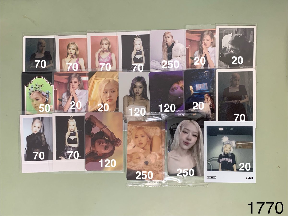 baccrs1's tweet photo. Wts | lfb

BLACKPINK PHOTOCARDS 

‼️CLEARANCE SALE‼️

‼️All cards are in good condition‼️
Low price just to sell all 

Rosé Lisa Jisoo Jennie bornpink the album lightstick photocard pc blackpink

(1/4) https://t.co/nMQc9DWxRH