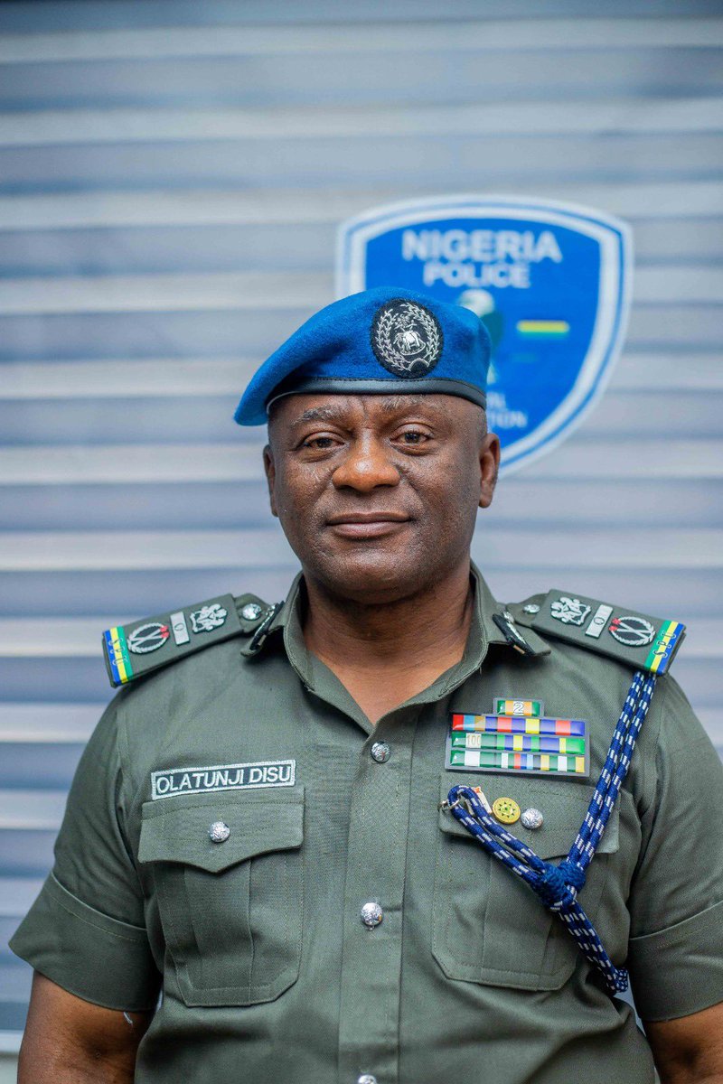 PROFILE OF THE BRAND NEW ACTING INSPECTOR GENERAL OF POLICE - OLATUNJI RIDWAN DISU <a href="/TunjiDisu1/">TUNJI DISU</a> 

Place Of Birth: Lagos, Nigeria.
LGA: Lagos Island.
State Of Origin: Lagos State.
Date Of Appointment: 18th May 1992.
Appointed As: Assistant Superintendent of Police.

EXPERIENCE: