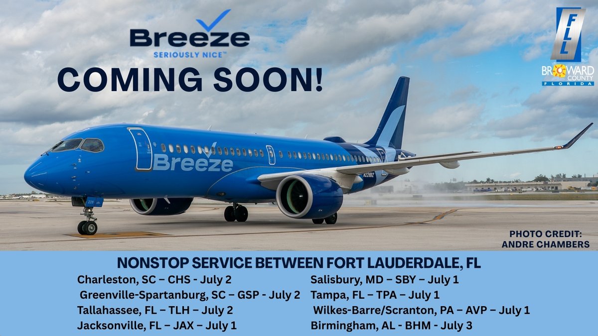 Fort Lauderdale-Hollywood Int'l Airport (FLL) tweet media