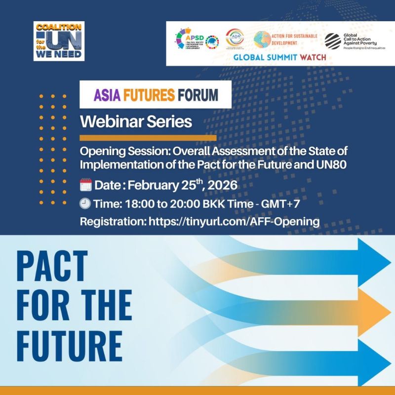 Global Call to Action Against Poverty (GCAP) tweet media