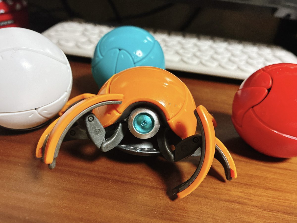 カニタマちゃん見つけたあああ！特にコンプ欲はなかったけど赤黄来て