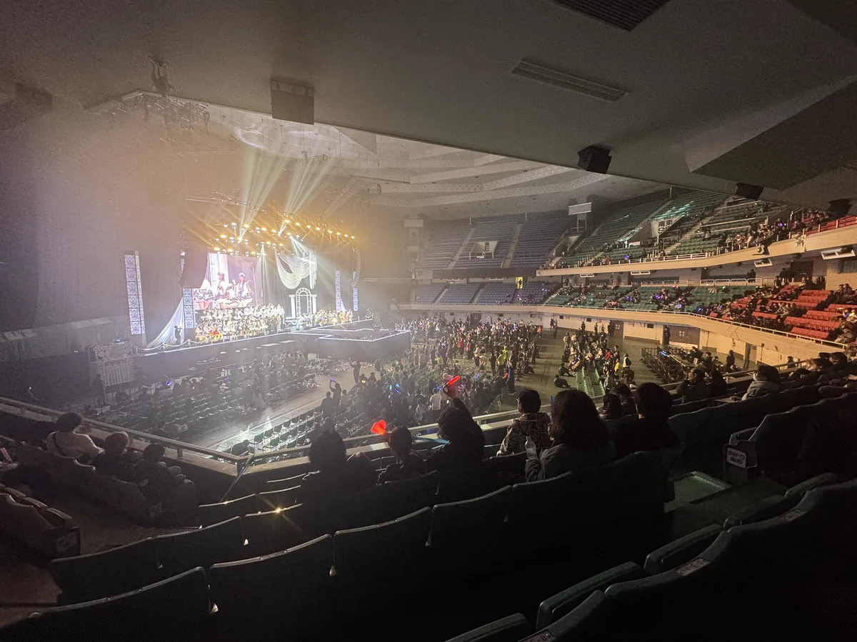 武道館 ガラガラ