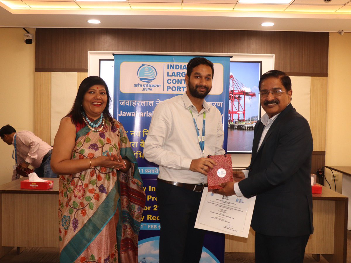 जवाहरलाल नेहरू पत्तन प्राधिकरण (JNPA) tweet media