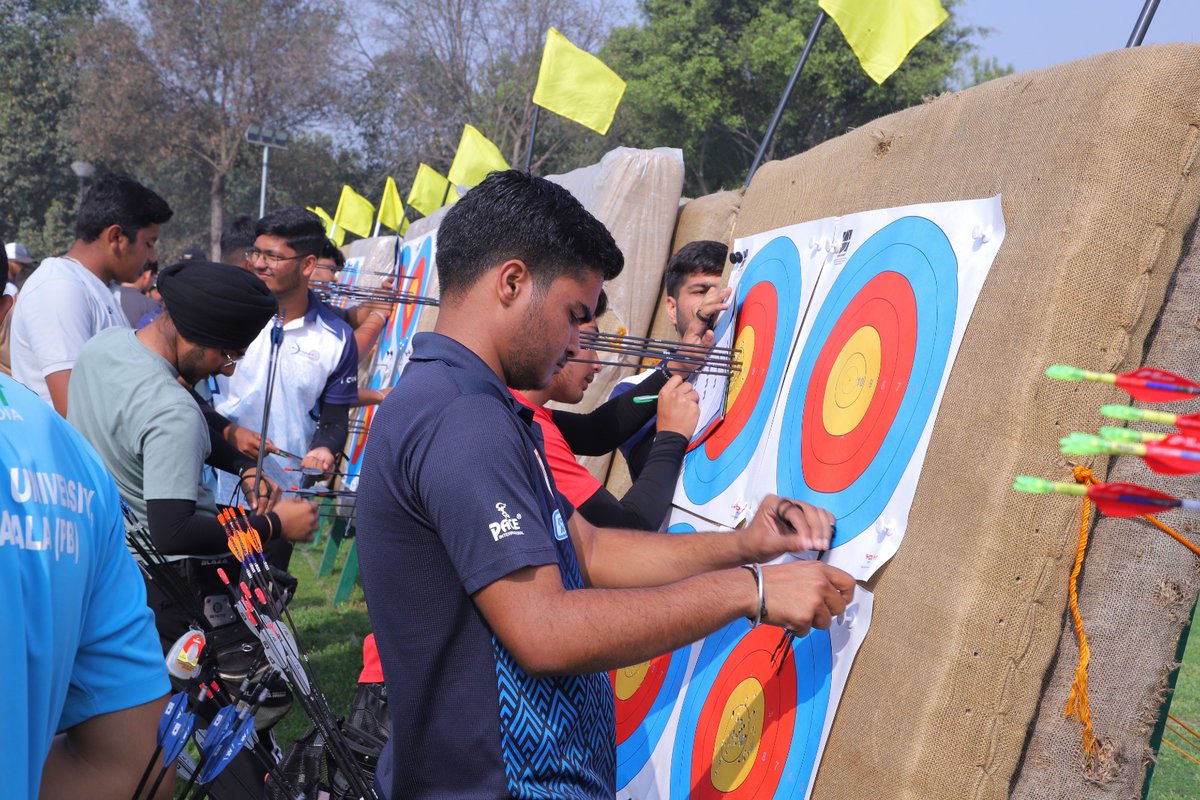 india_archery's tweet photo. The Junior Selection Trial for Asia Cup–WRT Stage 2 (Iraq) begins today at SAI NCOE, Sonipat (24–27 Feb).
Young archers compete for national selection 🏹
#IndianArchery #AsiaCupWRT #SelectionTrial #ArcheryIndia https://t.co/D1D9oUEHF3