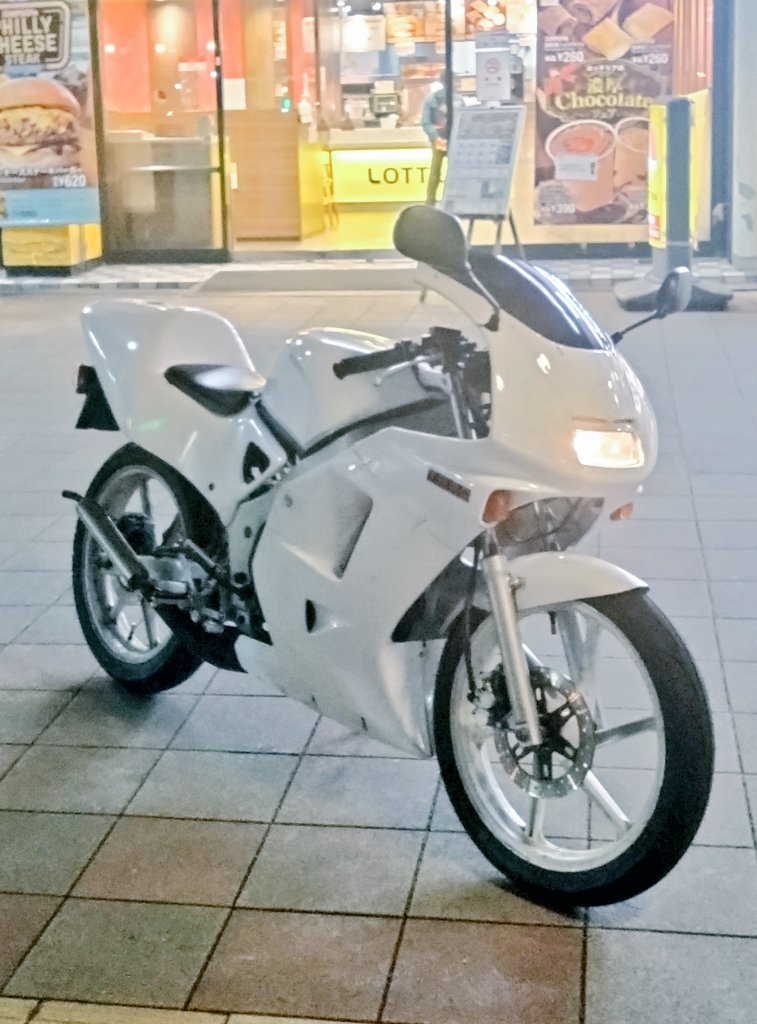 楽しいです！ (どちらも元原付)