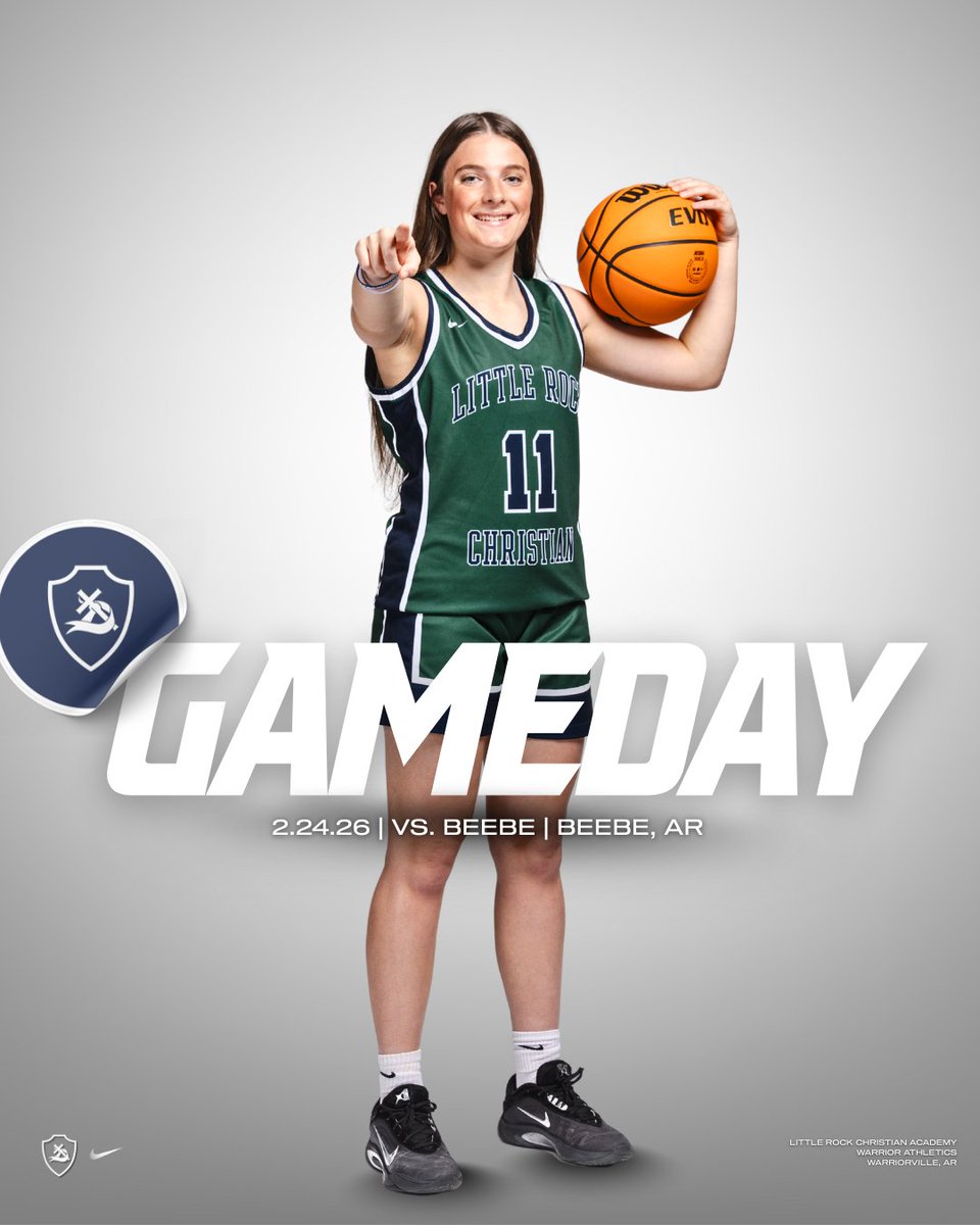 GIRLS BASKETBALL GAME DAY

It's the final week of conference play for the Lady Warriors as they travel to Beebe to take on the Lady Badgers. Tip-off set for 6:00.