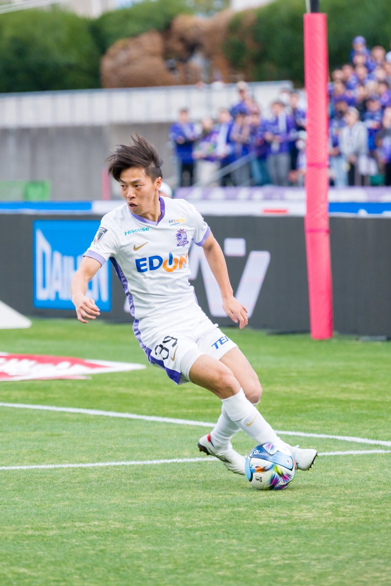 260222 - vs C大阪 - ボールが出そうになっても全力で走ってた。 諦め