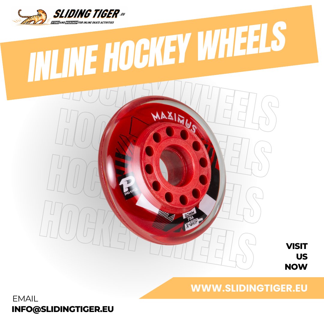 slidingtiger's tweet photo. Are you looking for the edge that wins the game? Inline Hockey Wheels [A2.1] from Sliding Tiger offer superior grip, speed, and durability on various surfaces. 

#InlineHockeyWheels #HockeyPerformance #DominateTheRink #InlineHockeyGear #HockeySpeed https://t.co/v14bPXajHO