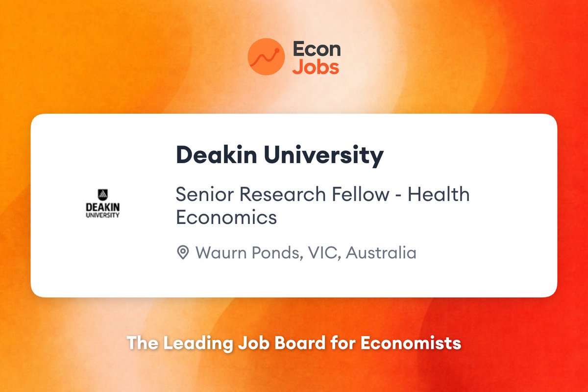 Economics Jobs | Econ-Jobs.com tweet media