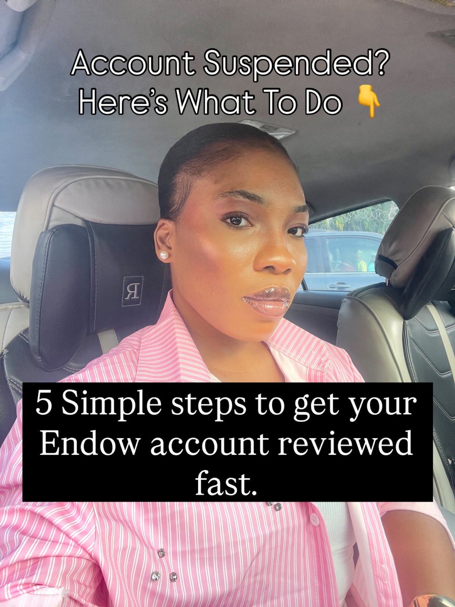 get_endow's tweet photo. Account suspensions can be stressful but they’re not the end of the road.
Don’t panic! Here’s a clear process to get it reviewed and restored within 24hrs
#account #restriction #financialtool #endow #trending https://t.co/1hz9LcdOHF
