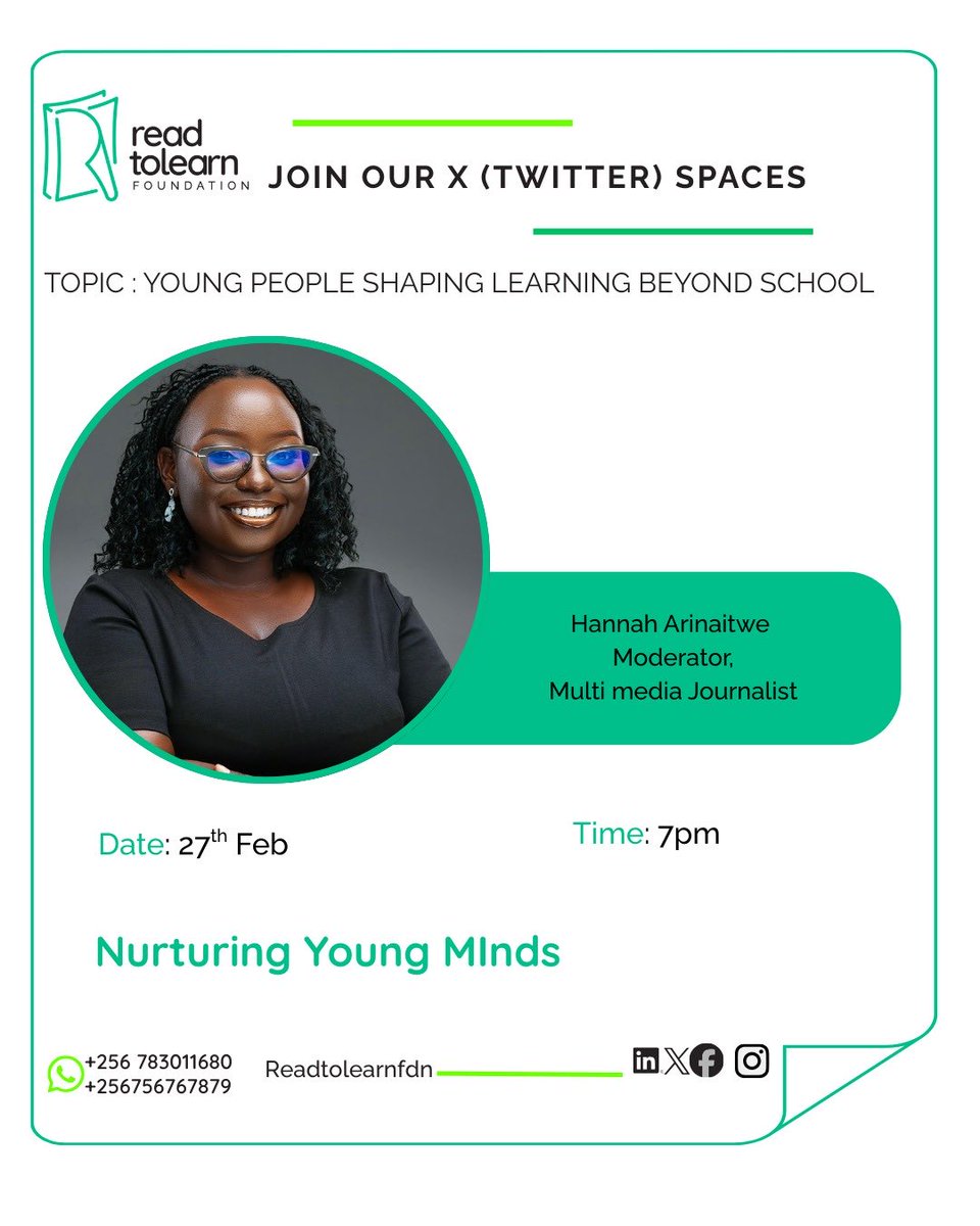 Read to Learn Foundation tweet media