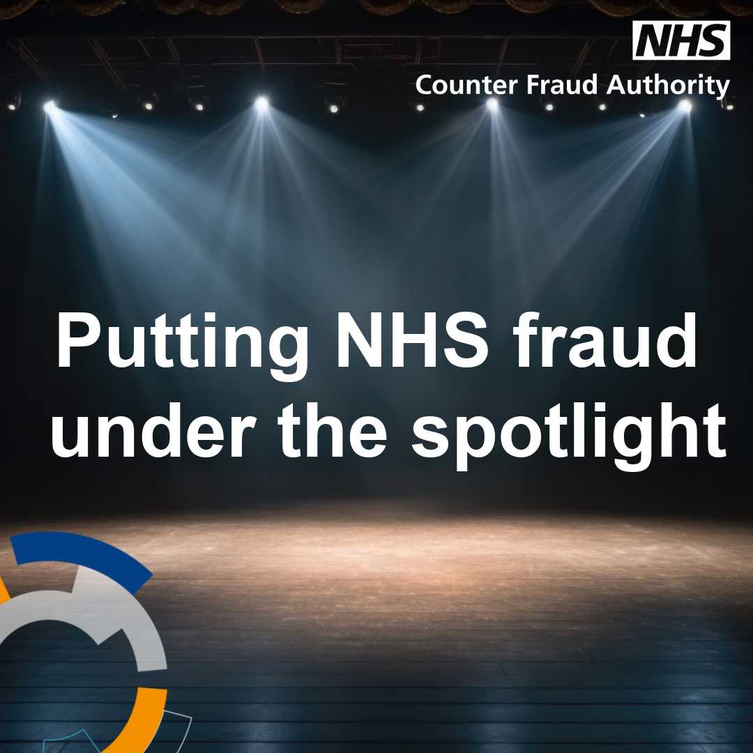 NHS Counter Fraud Authority tweet media