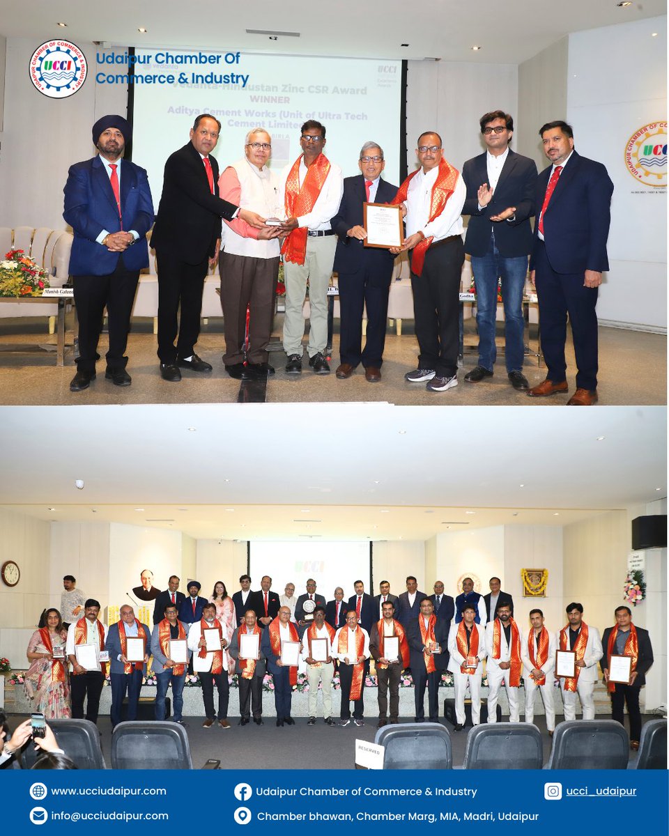 Udaipur Chamber of Commerce & Industry tweet media