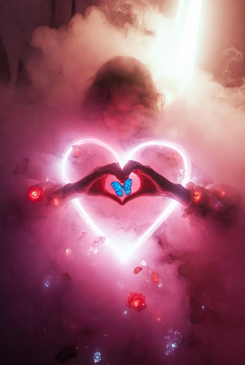 Some of us …..have a butterfly 🦋 heart 
                           And 
                 A love ❤️ story soul !!!!!