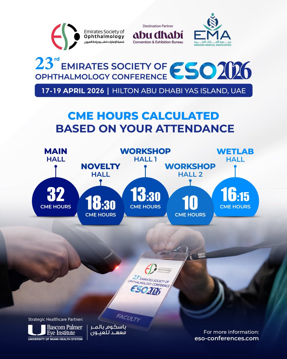 Emirates Society of Ophthalmology tweet media