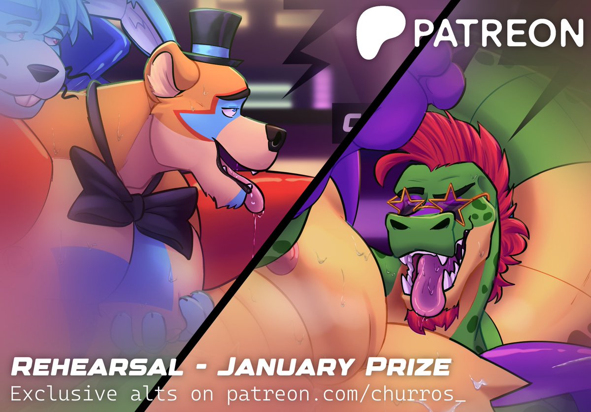 Rehearsal 🐰🐻🐊

January Prize with Glamrock Freddy is here! Featuring also Monty and Glamrock Bonnie :3