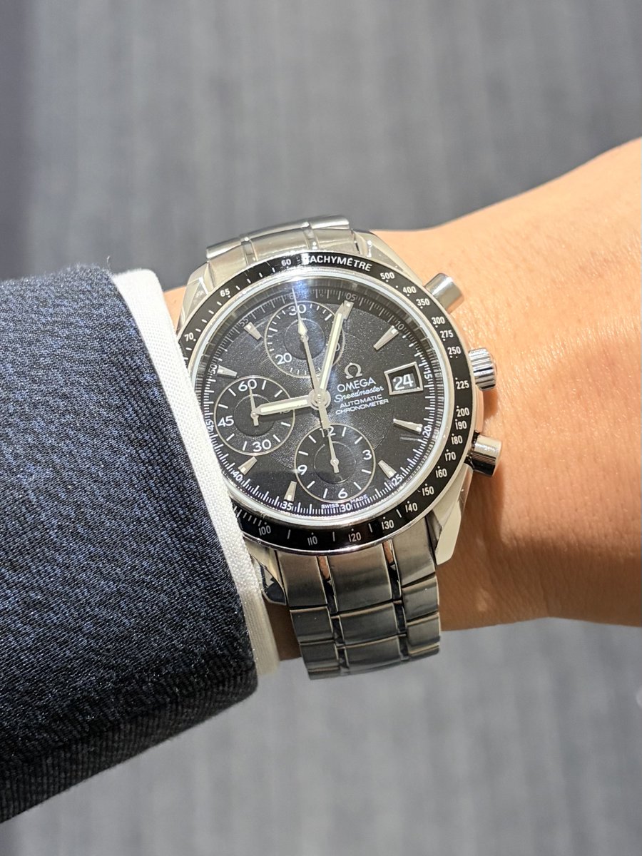 everydaywatch's tweet photo. #OMEGA #Speedmaster #SpeedmasterDate
この前着けたばっかりだけど、本日はスピマス デイトで #SpeedyTuesday 😎
久しぶりにブレスに戻したので新鮮な感覚です✨ https://t.co/Zco37QApaq